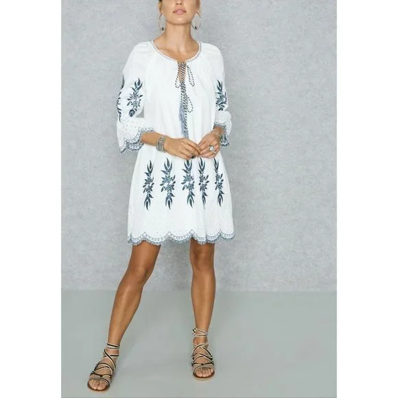Moon River | Dresses | Moon River Scallop Mini Dress Size Small